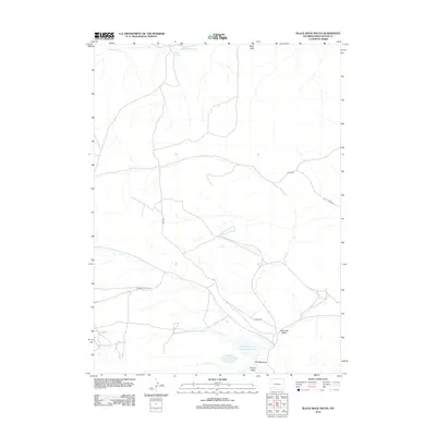 2012 Map of Black Rock South, 2012 Print