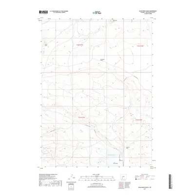 2017 Map of Black Rock South, 2017 Print