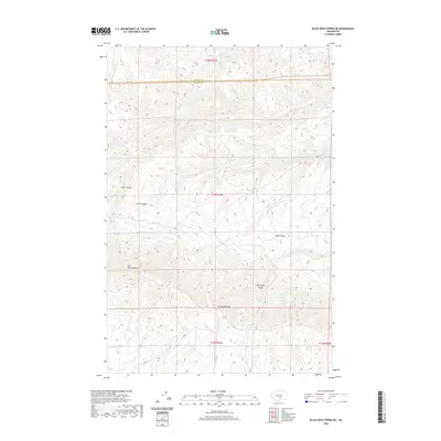2020 Map of Black Rock Spring NE, 2020 Print