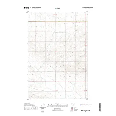 2020 Map of Black Rock Spring NW, 2020 Print