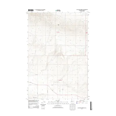 2013 Map of Black Rock Spring SW, 2013 Print