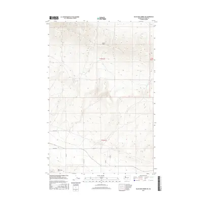 2017 Map of Black Rock Spring SW, 2017 Print