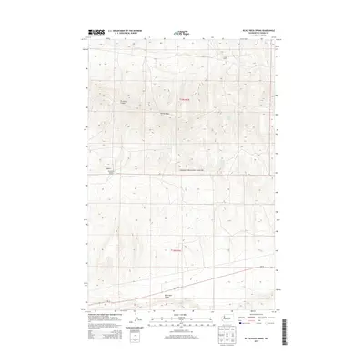2013 Map of Black Rock Spring, 2013 Print