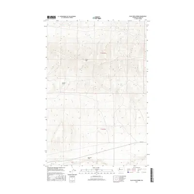 2017 Map of Black Rock Spring, 2017 Print