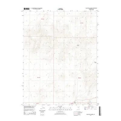 2014 Map of Black Rock Summit, 2014 Print