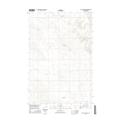 2017 Map of Black Sea Reservoir, 2017 Print