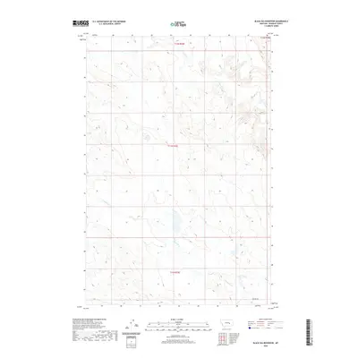 2020 Map of Black Sea Reservoir, 2020 Print