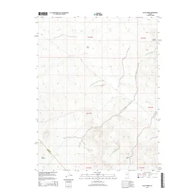 2014 Map of Black Spring, 2014 Print