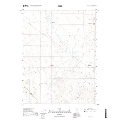 2018 Map of Black Spring, 2018 Print