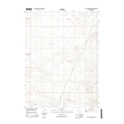 2015 Map of Black Spring Reservoir, 2015 Print