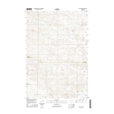 2017 Map of Black Spring, 2017 Print