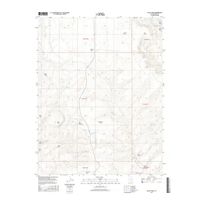 2017 Map of Black Table, 2017 Print