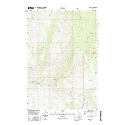 2017 Map of Black Tip, 2017 Print