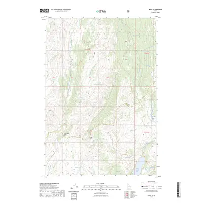 2023 Map of Black Tip, 2023 Print