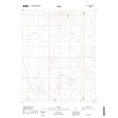 2018 Map of Black Top, 2018 Print