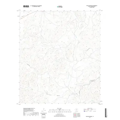 2019 Map of Black Waterhole, 2019 Print
