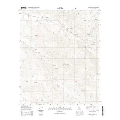 2015 Map of Blackburn Canyon, 2015 Print