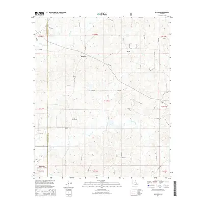2015 Map of Blackburn, 2015 Print