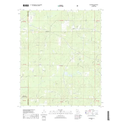 2018 Map of Blackburn, 2018 Print