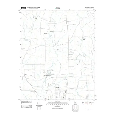 2011 Map of Blackburn, 2011 Print