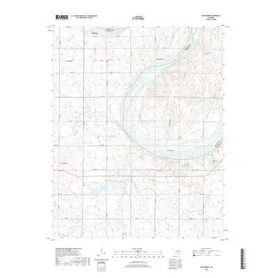 2018 Map of Blackburn, 2018 Print