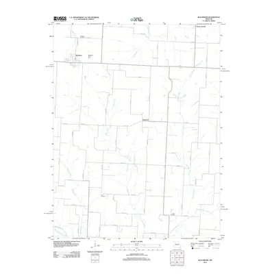 2012 Map of Blackburn, 2012 Print