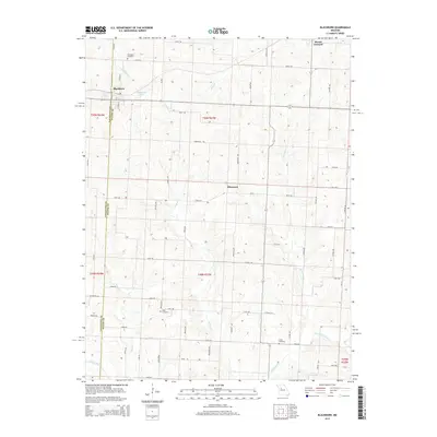 2015 Map of Blackburn, 2015 Print