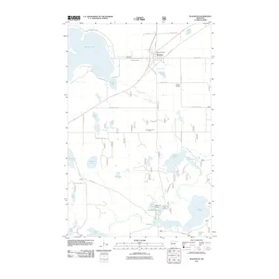 2011 Map of Blackduck, 2011 Print