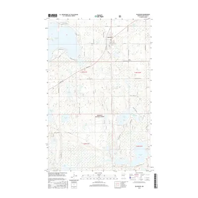 2016 Map of Blackduck, 2016 Print