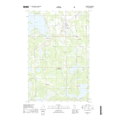 2019 Map of Blackduck, 2019 Print