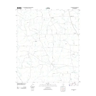 2013 Map of Blackfoot, 2013 Print