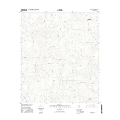2016 Map of Blackfoot, 2016 Print