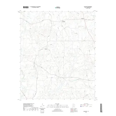 2019 Map of Blackfoot, 2019 Print