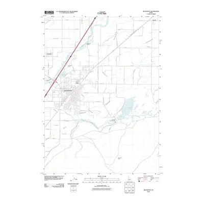 2010 Map of Blackfoot, 2010 Print