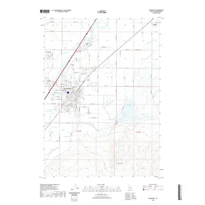 2020 Map of Blackfoot, 2020 Print
