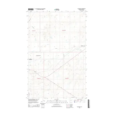 2014 Map of Blackfoot, 2014 Print
