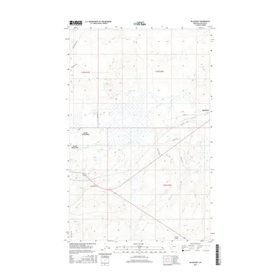 2017 Map of Blackfoot, 2017 Print