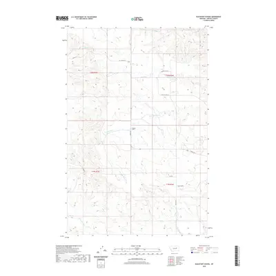 2020 Map of Blackfoot School, 2020 Print