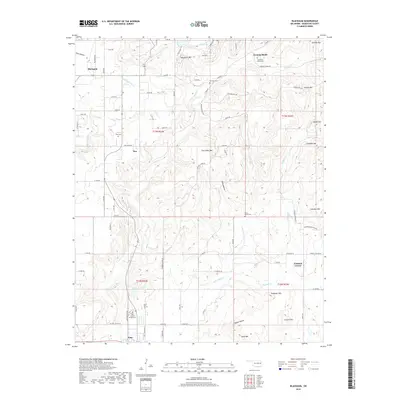 2019 Map of Blackgum, 2019 Print