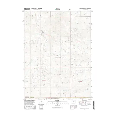 2015 Map of Blackhall Mountain, 2015 Print