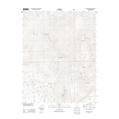 2013 Map of Blackhead Peak, 2013 Print