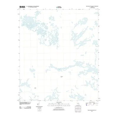 2011 Map of Blackjack Island, 2011 Print