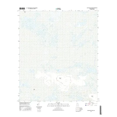 2017 Map of Blackjack Island, 2017 Print