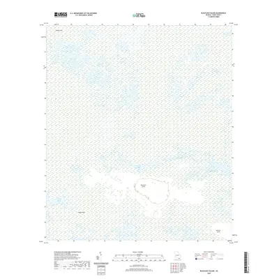 2020 Map of Blackjack Island, 2020 Print
