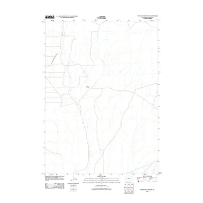 2012 Map of Blackjack Ranch, 2012 Print