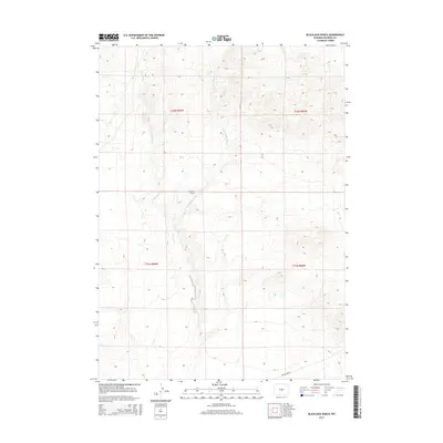 2015 Map of Blackjack Ranch, 2015 Print