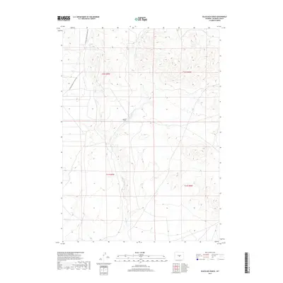 2017 Map of Blackjack Ranch, 2017 Print