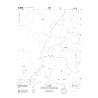 2012 Map of Blackjack Ridge, 2012 Print