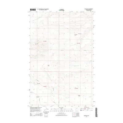 2014 Map of Blackleaf, 2014 Print
