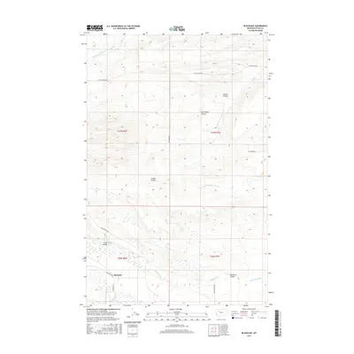 2017 Map of Blackleaf, 2017 Print